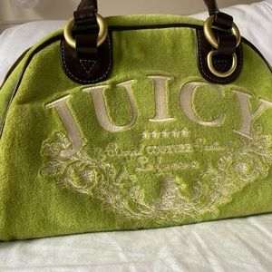 juicy contour baguette purse with tags
